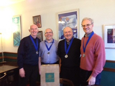 Bill Linton runners-up National Masters 2012